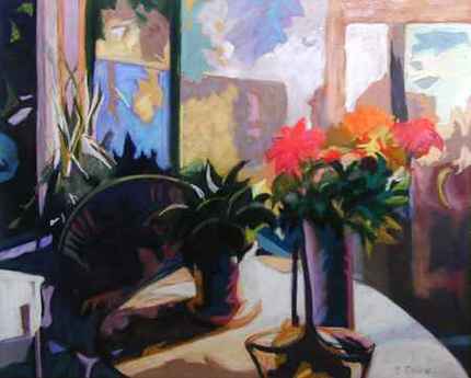 Bonnie Dolin - Porch Still Life #1